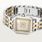 Panthère de Cartier Medium 36.5mm x 26.7mm Yellow Gold Steel Diamond Bezel Blue Crown Silvered Dial Yellow Gold Steel Bracelet Quartz Watch