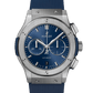 Classic Fusion Chronograph Titanium Blue Watch