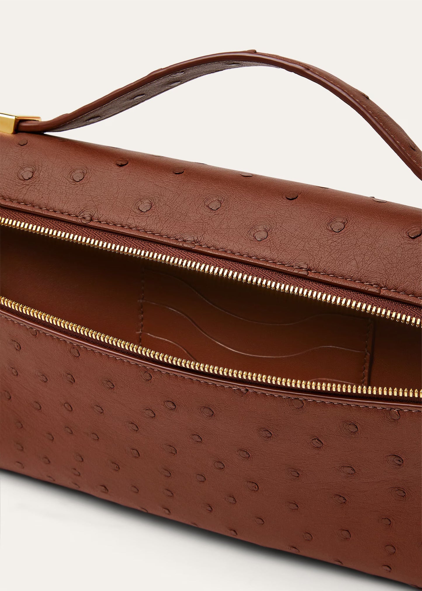 Extra Clutch L29  Ostrich Leather