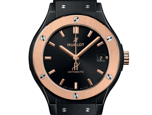 Classic Fusion Ceramic King Gold 38 mm Watch