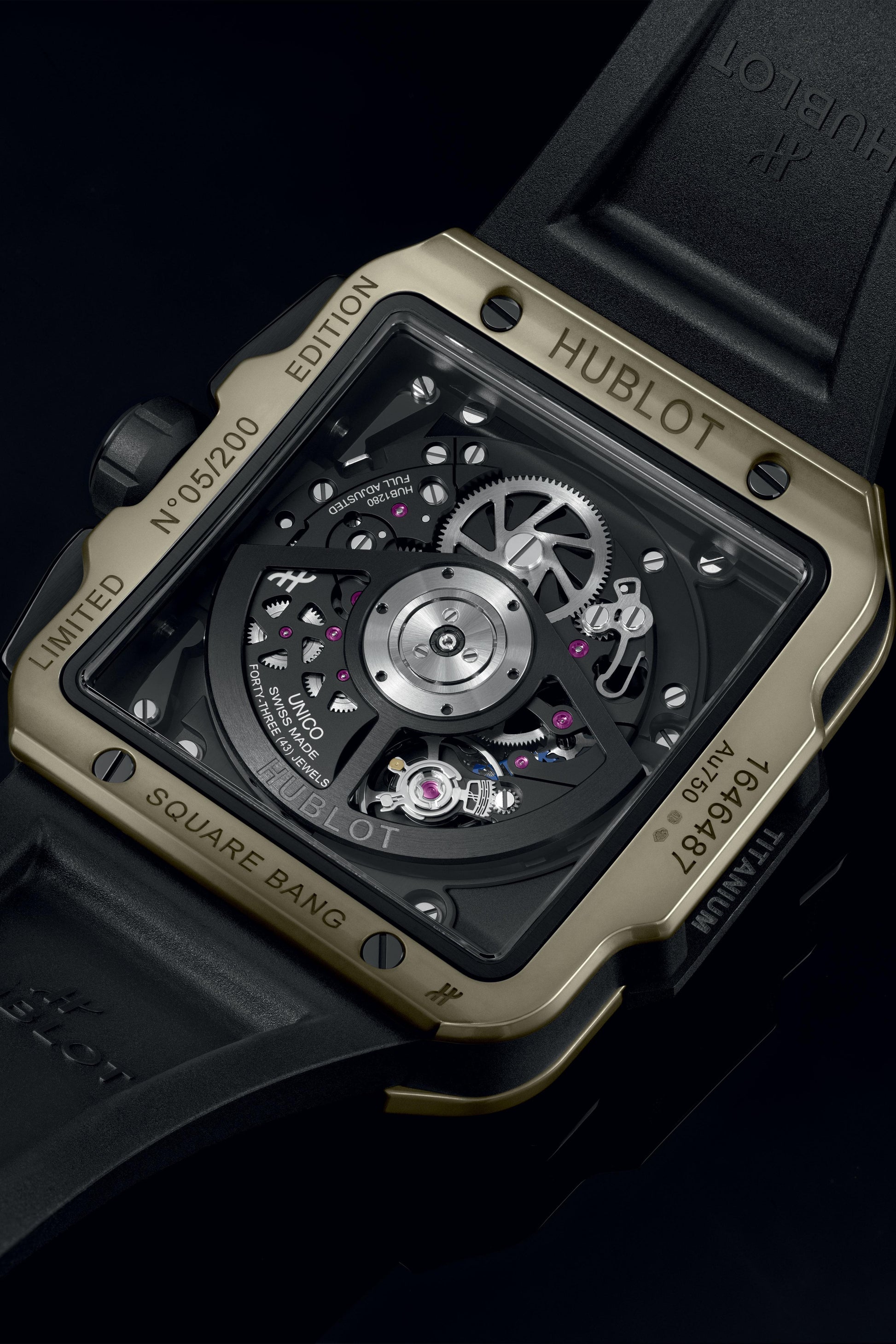 Square Bang Unico Magic Gold 42 mm Watch