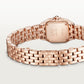Panthère Mini 25.1mm x 18.5mm Rose Gold Diamond Case Diamond Crown Silver Dial Rose Gold Bracelet Quartz Watch