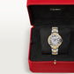 Ballon Bleu 33mm Steel Yellow Gold Automatic Silver Guilloché Dial Two-Tone Bracelet Watch