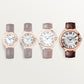 Ballon Bleu 42mm Rose Gold Automatic Silver Guilloché Dial Alligator Strap Watch