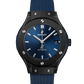 Classic Fusion Ceramic Blue Watch