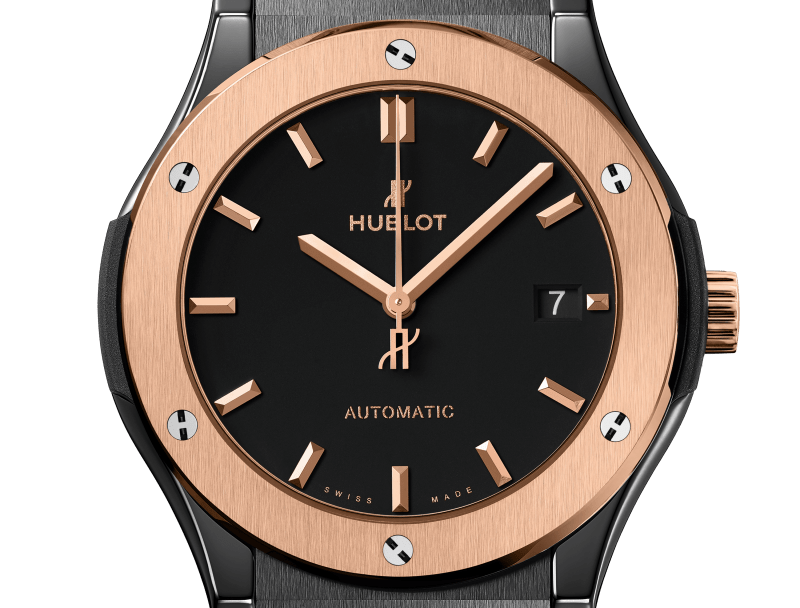 Classic Fusion Ceramic King Gold Watch