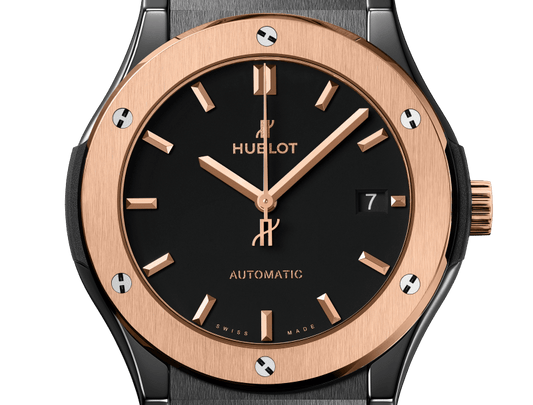 Classic Fusion Ceramic King Gold Watch