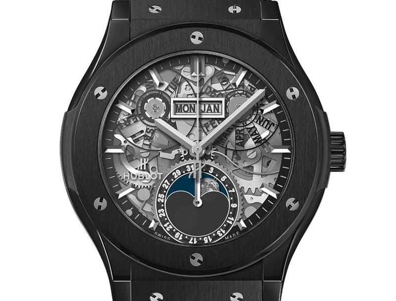 Classic Fusion Aerofusion Moonphase Black Magic 42 mm