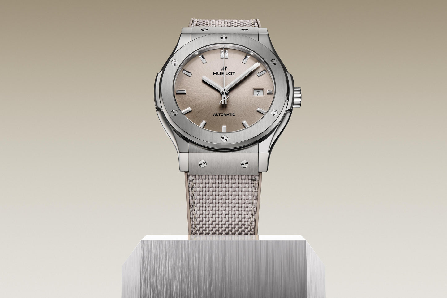Classic Fusion Essential Taupe Titanium Watch