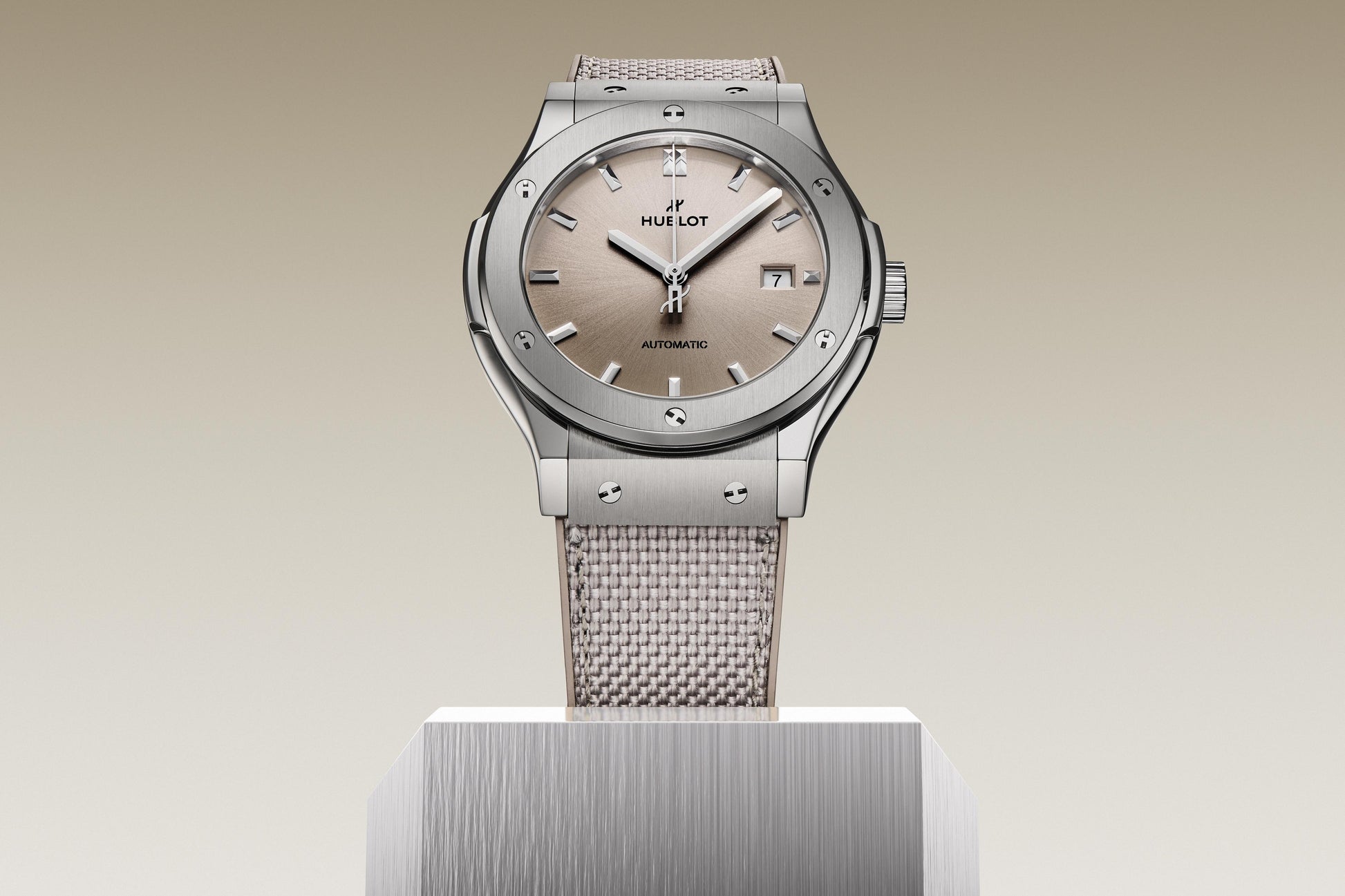Classic Fusion Essential Taupe Titanium Watch