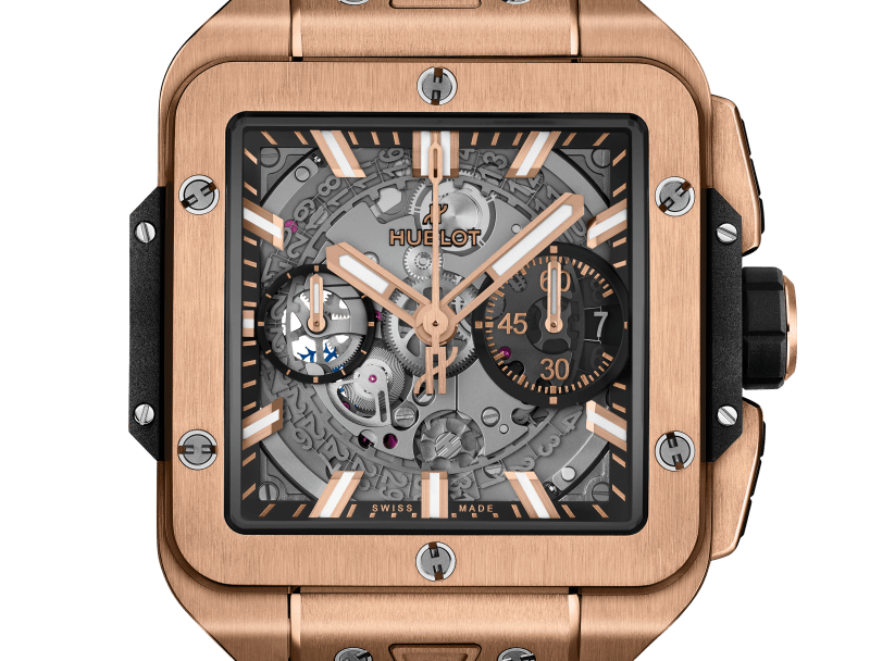 Square Bang Unico King Gold 42 mm Watch