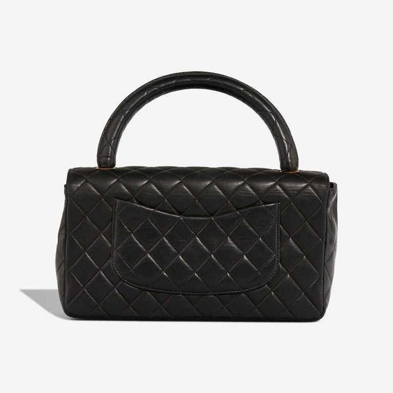 Black Quilted Lambskin Vintage Medium Classic Kelly