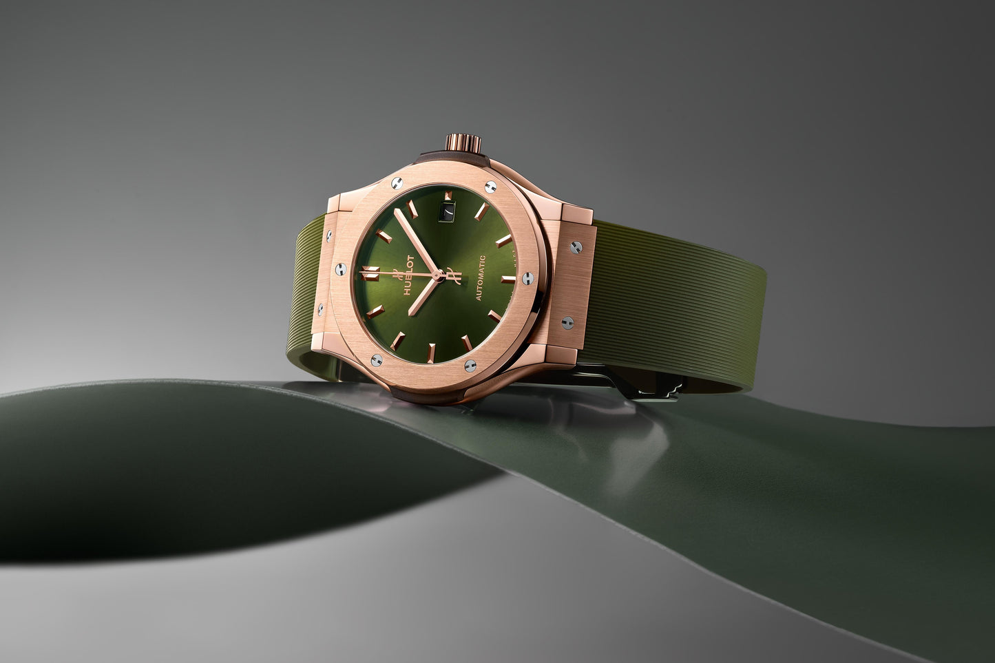 Classic Fusion King Gold Green Watch