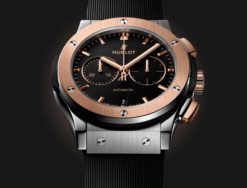 Classic Fusion Chronograph Titanium King Gold
