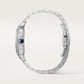 Santos de Cartier Large 39.8mm Steel Graduated Blue Dial Steel Bracelet Self-Winding Watch