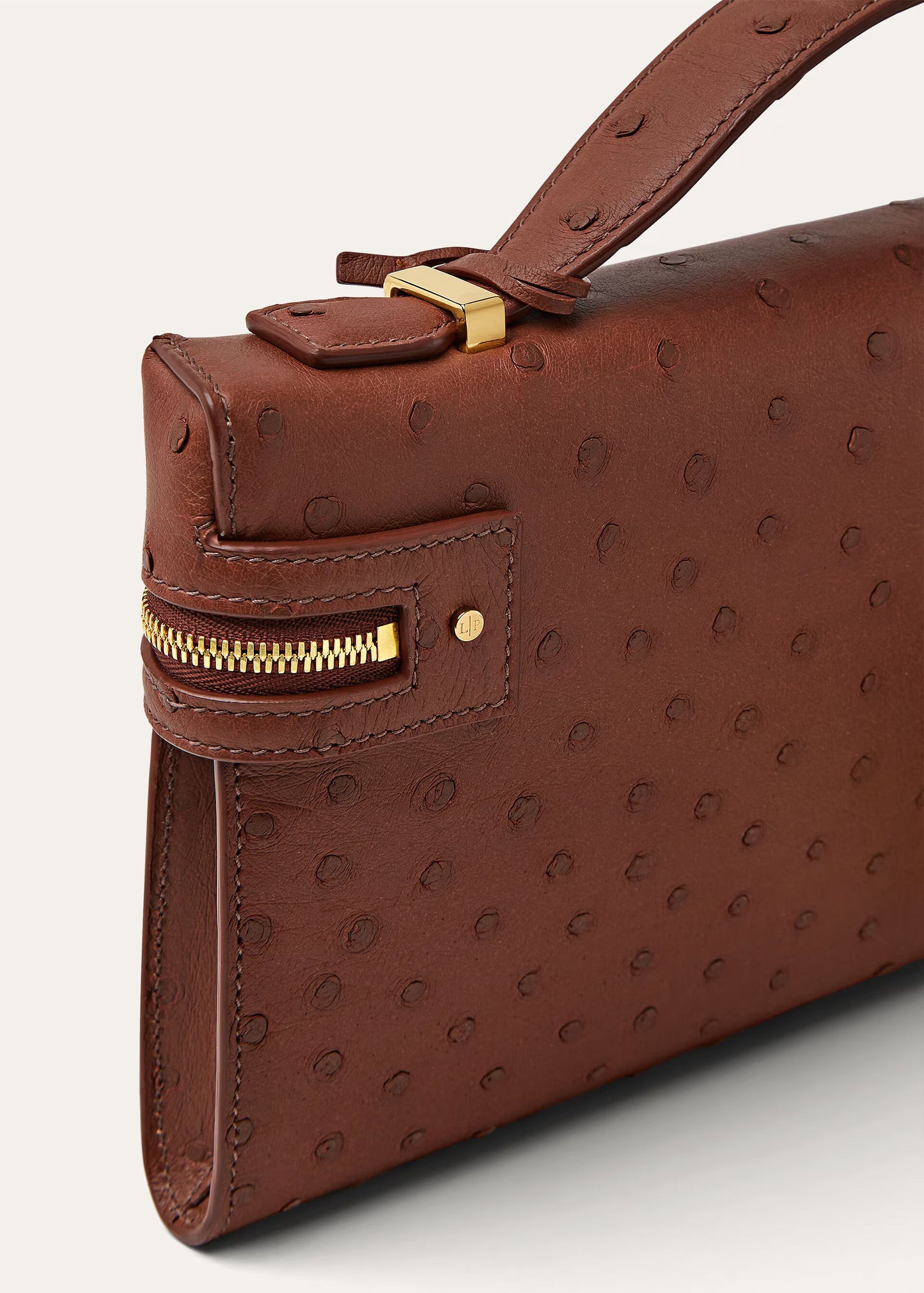 Extra Clutch L29  Ostrich Leather