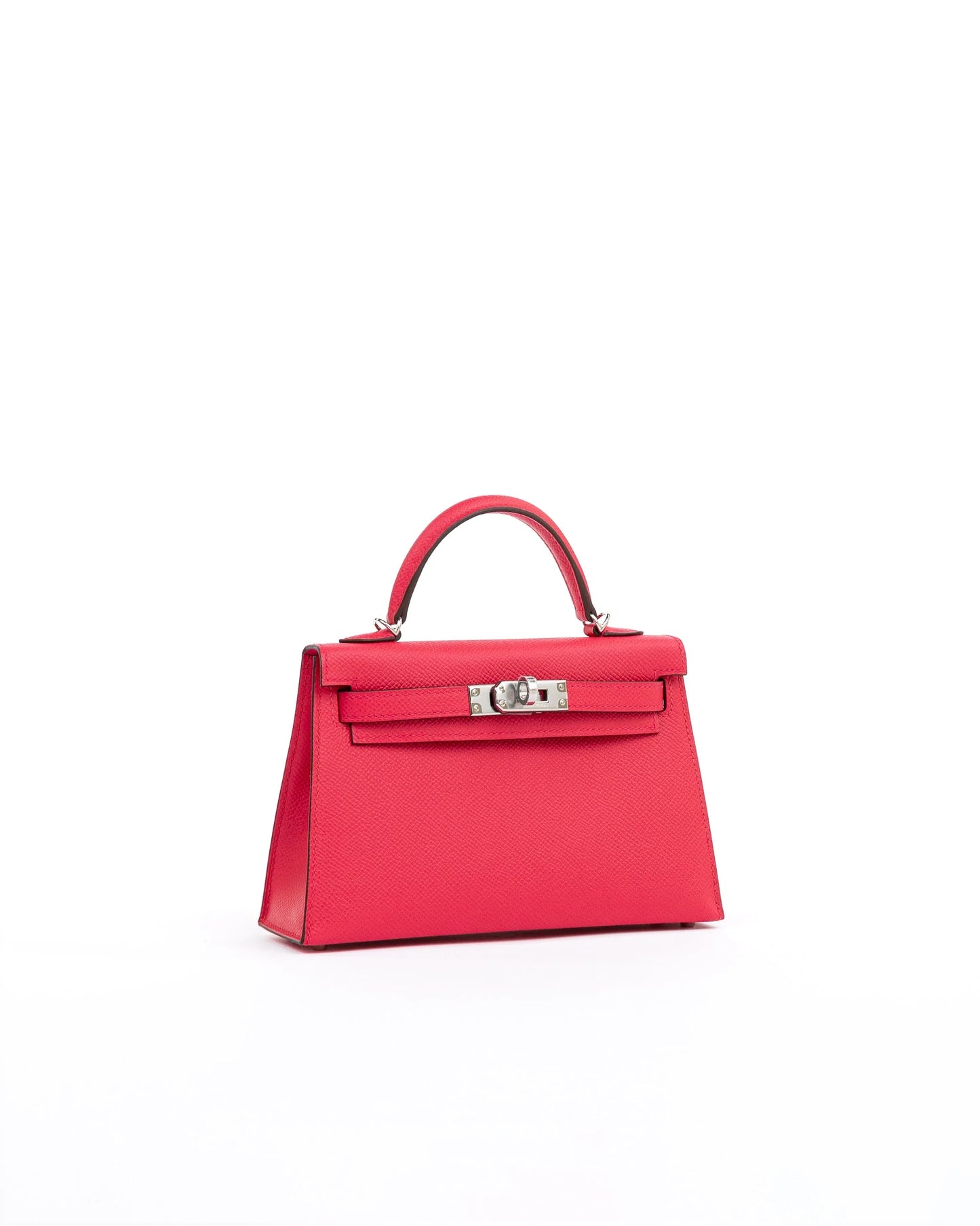 Hermes Mini Kelly Rose Extreme Epsom GHW 01