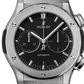 Classic Fusion Chronograph Titanium on Rubber Watch