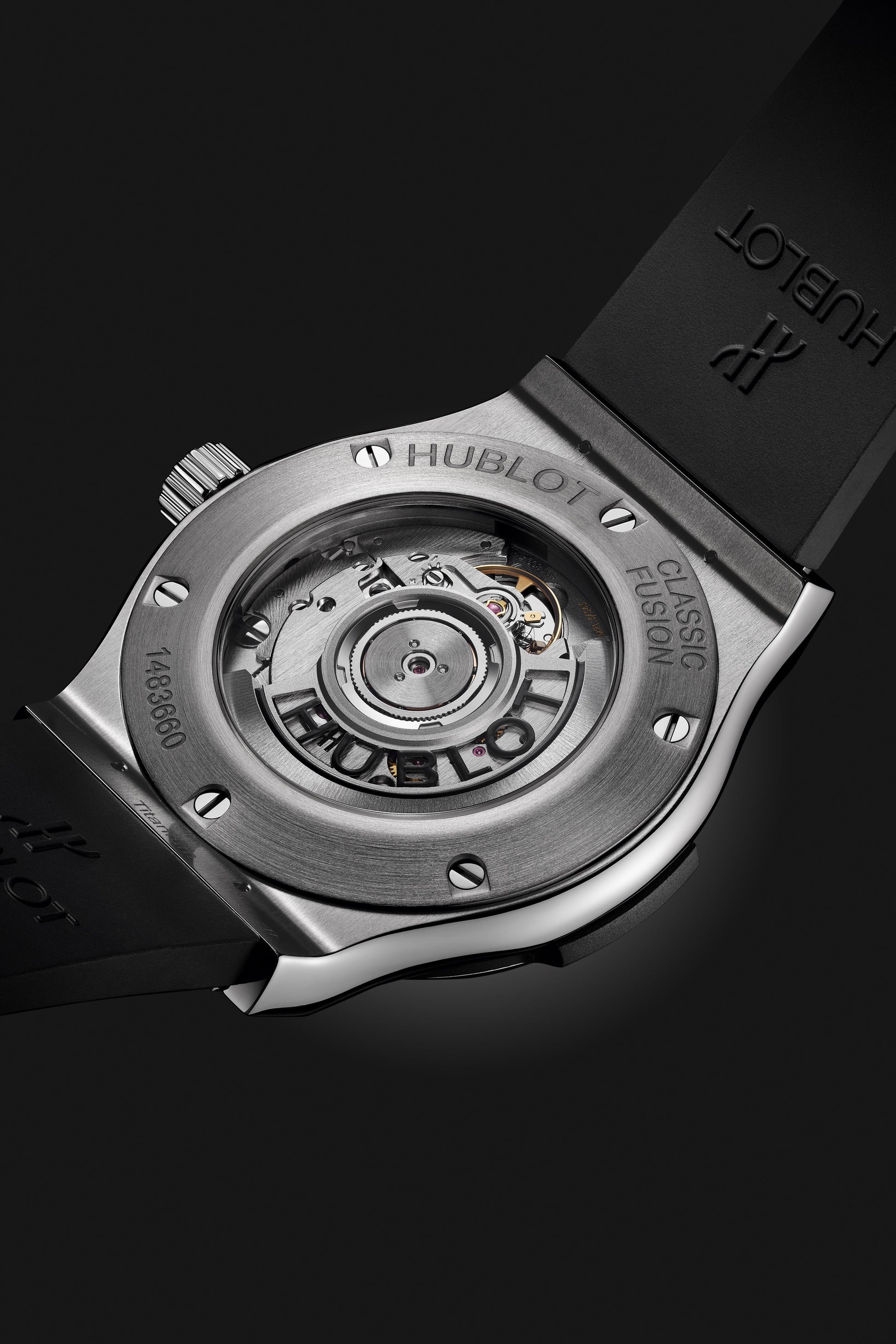 Classic Fusion Titanium on Rubber Watch