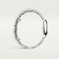 Ballon Bleu 28mm Steel Quartz Silvered Opaline Dial Steel Bracelet Watch