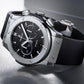 Classic Fusion Chronograph Titanium on Rubber Watch