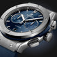 Classic Fusion Chronograph Titanium Blue Watch