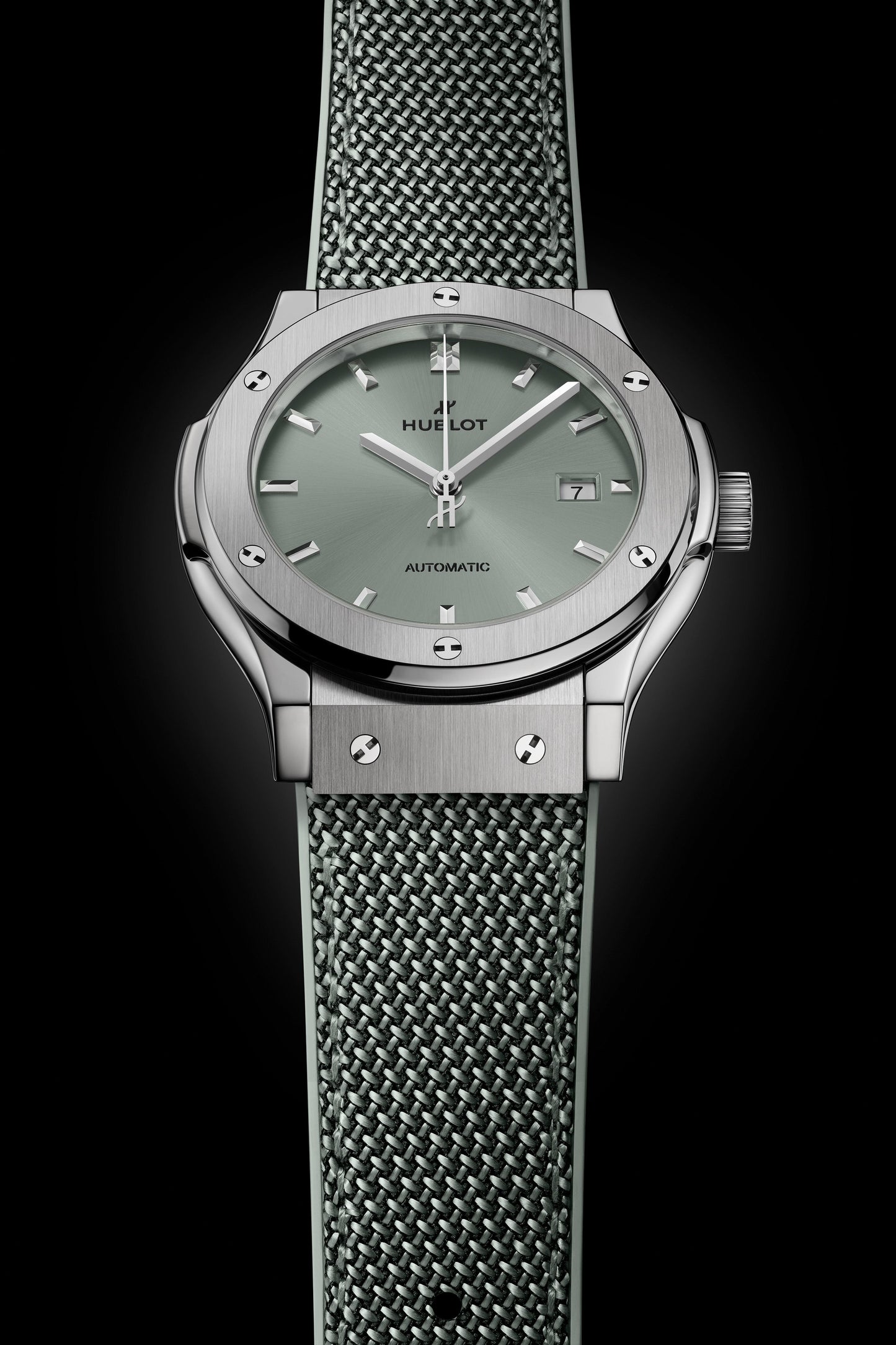 Classic Fusion Titanium Sage Green 42 mm