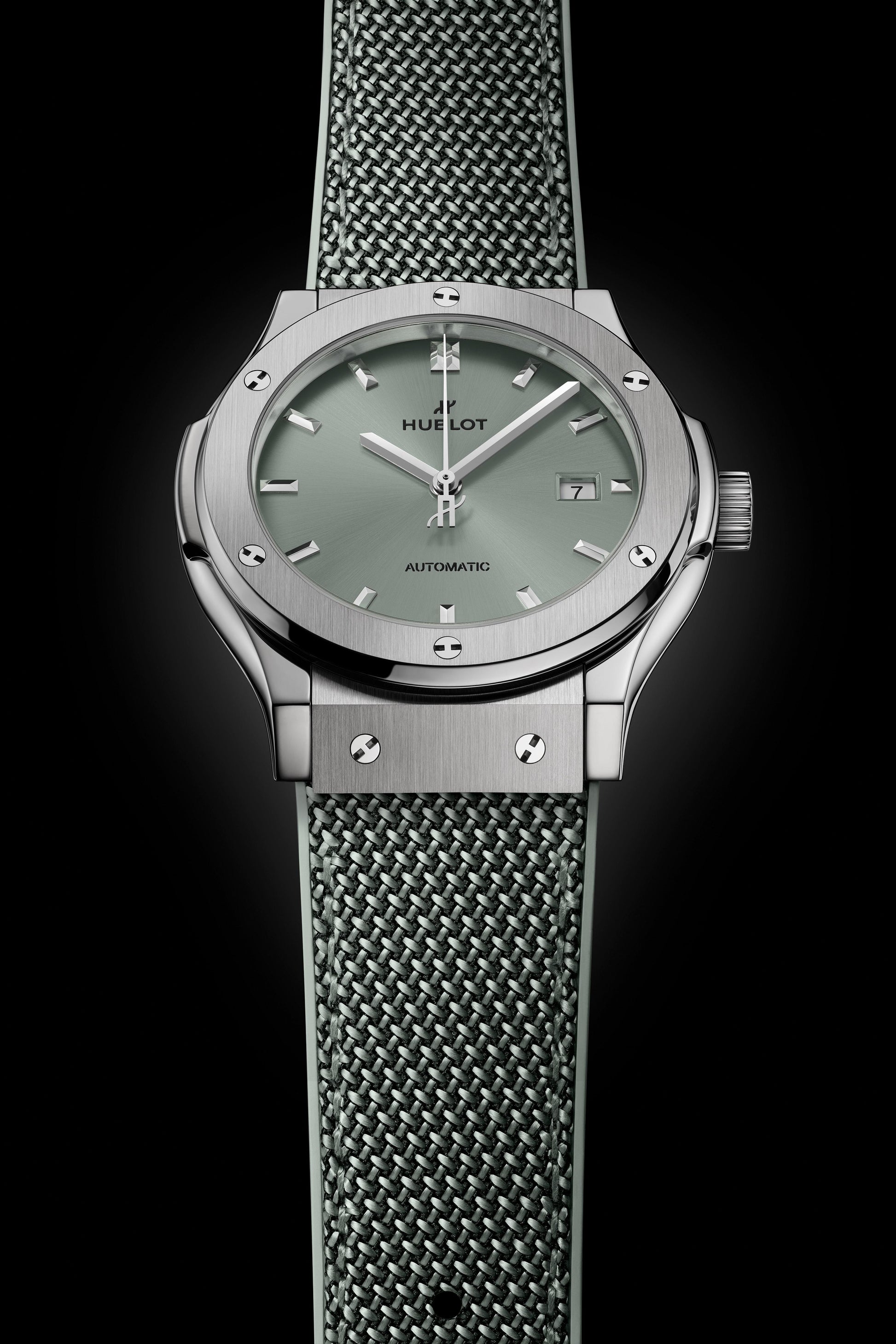 Classic Fusion Titanium Sage Green 42 mm