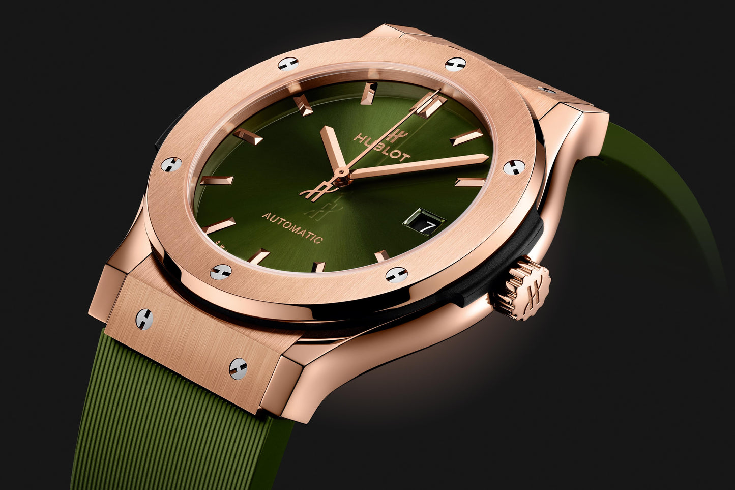 Classic Fusion King Gold Green Watch