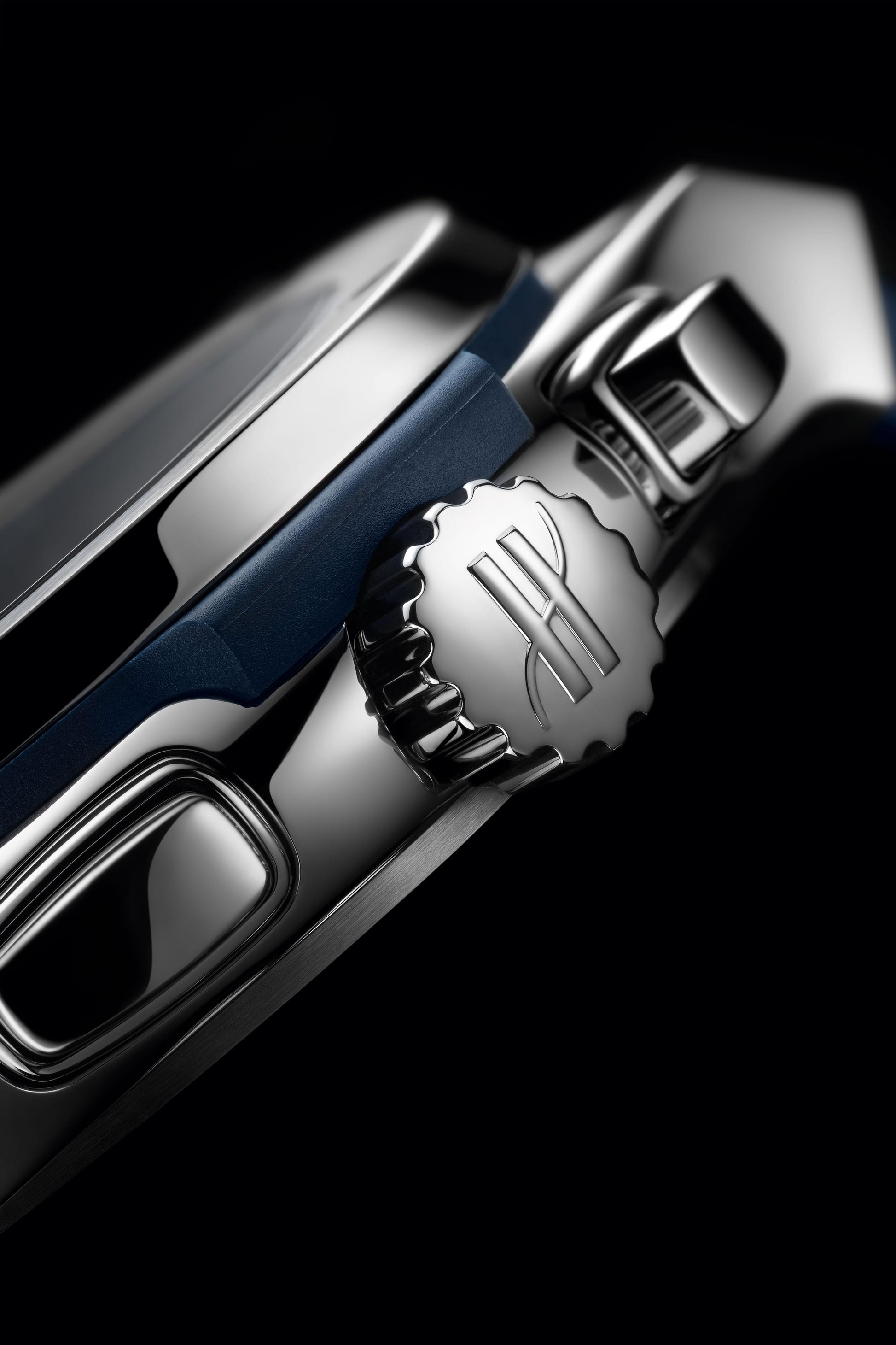 Classic Fusion Chronograph Titanium Blue Watch