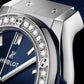 Classic Fusion Titanium Blue Diamonds 38 mm Watch