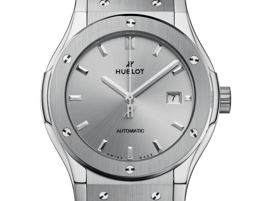 Classic Fusion Essential Grey 42 mm Titanium Watch
