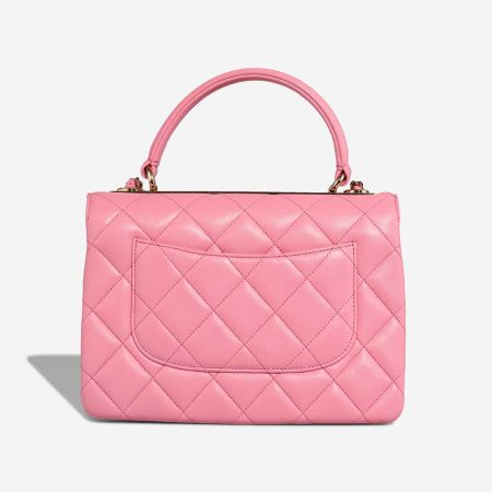 Pink Quilted Leather CC Trendy Flap