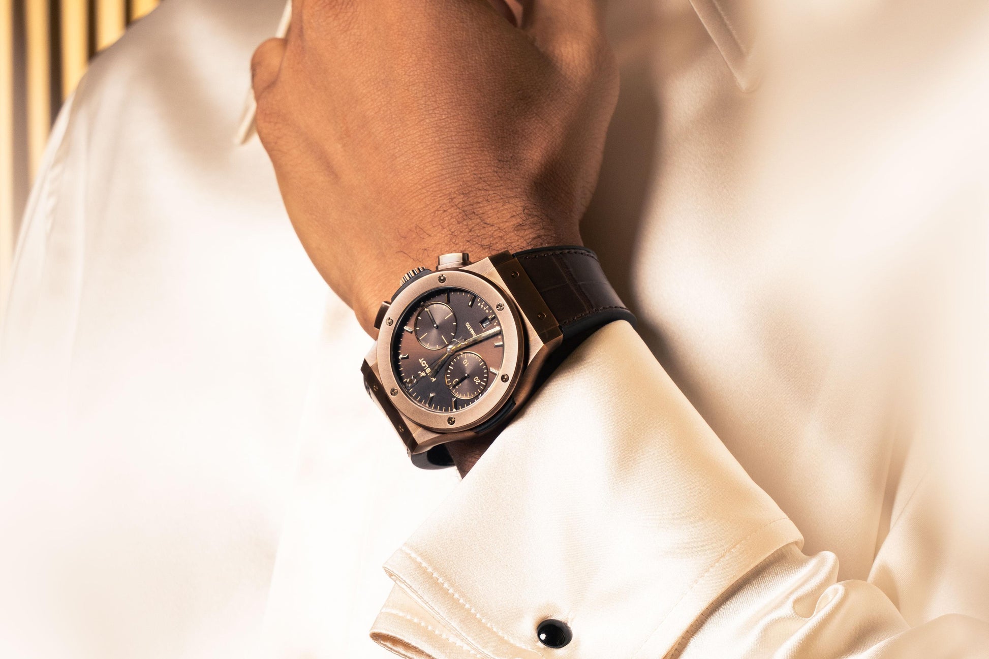 Classic Fusion Chronograph Bronze Brown 45 mm