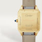 Santos-Dumont Extra-Large 46.6mm x 33.9mm Yellow Gold Wood-Inspired Golden Dial Brown Alligator Strap Self-Winding Watch
