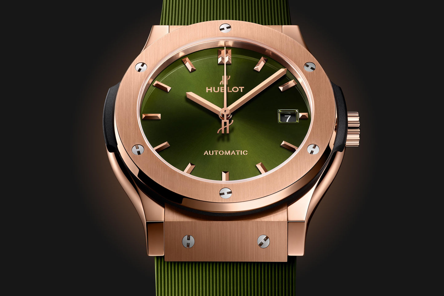Classic Fusion King Gold Green Watch
