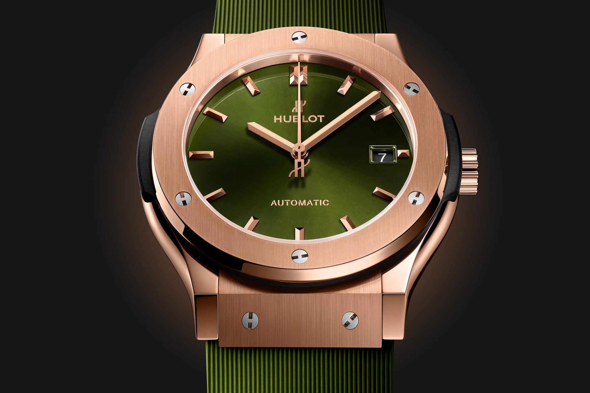 Classic Fusion King Gold Green Watch
