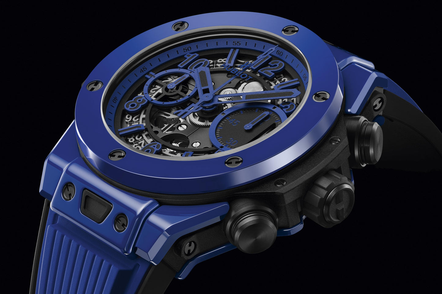 Big Bang Unico Blue Magic 42 mm Polished Blue Ceramic Watch