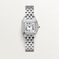 Panthère de Cartier Watch Small Model 30mm x 23mm Steel Blue Crown Silvered Dial Steel Bracelet Quartz Watch