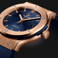 Classic Fusion King Gold Blue Watch