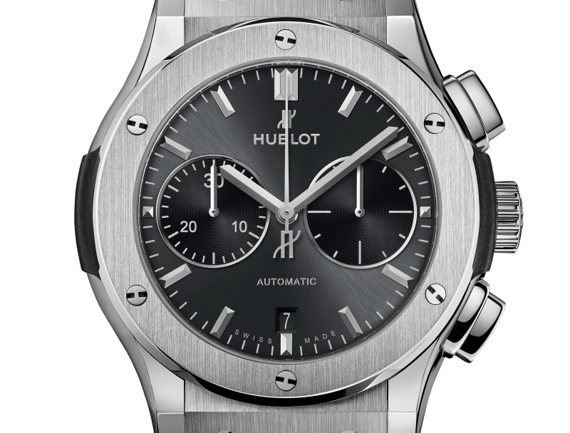 Classic Fusion Racing Grey Chronograph Titanium 45 mm