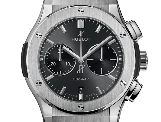 Classic Fusion Racing Grey Chronograph Titanium 45 mm