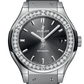Classic Fusion Racing Grey Titanium Diamonds 38 mm Watch