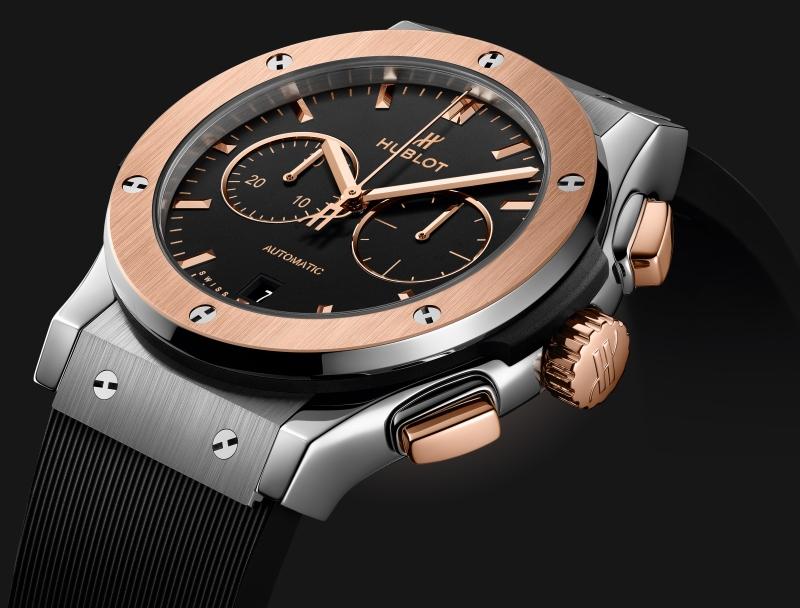 Classic Fusion Chronograph Titanium King Gold