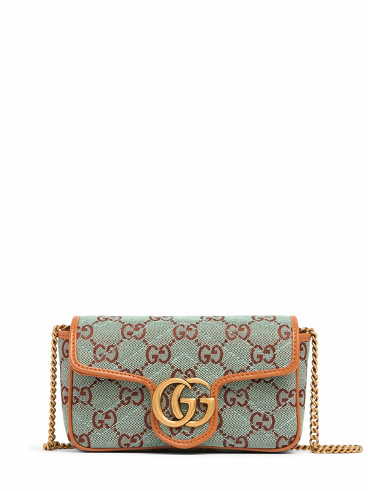 Gucci Monogram Multicolor Marmont Shoulder Bag