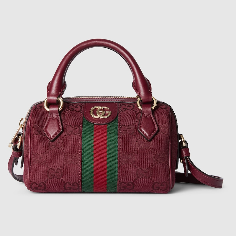 Gucci Supreme Ophidia Mini Boston Bag