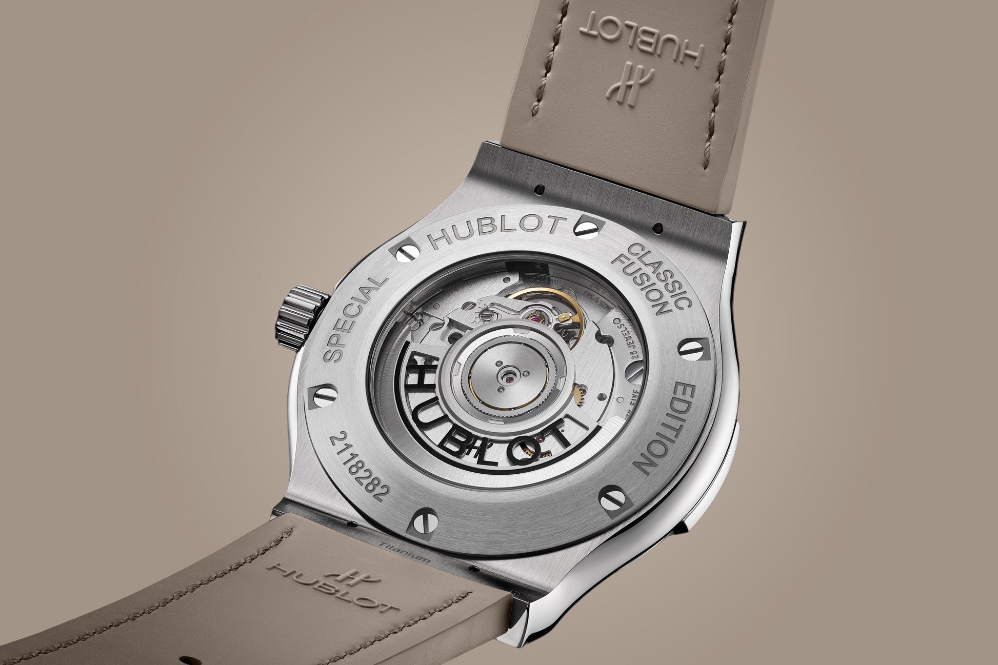 Classic Fusion Essential Taupe Titanium Watch