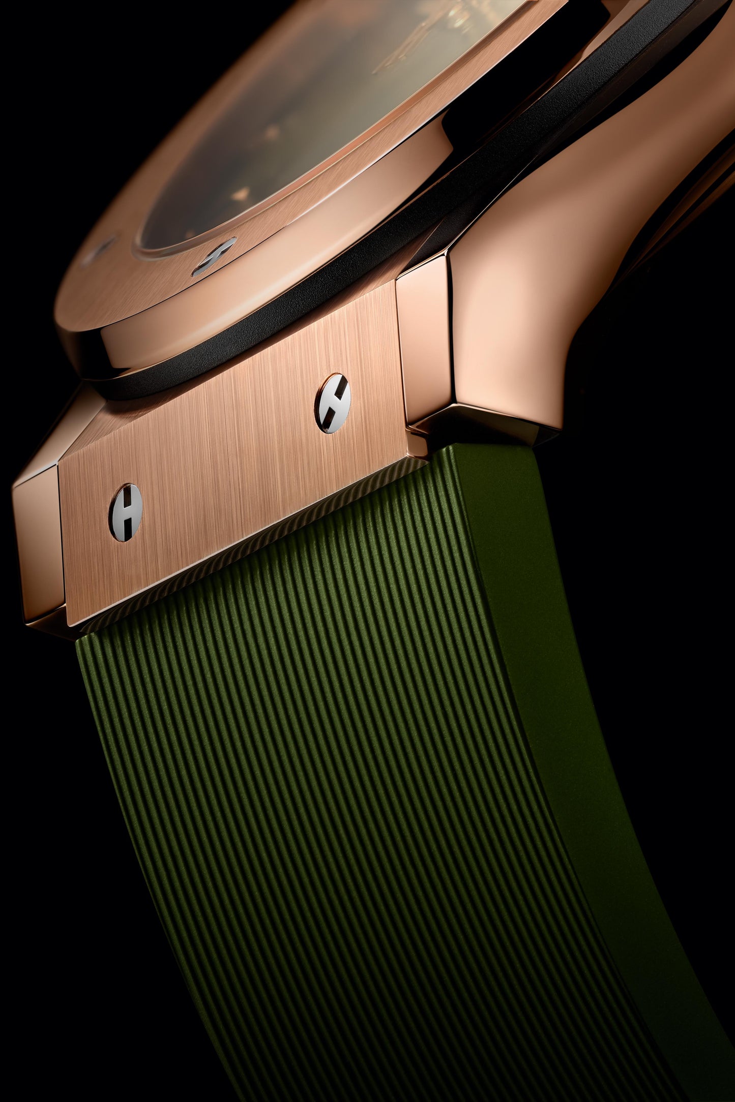 Classic Fusion King Gold Green Watch