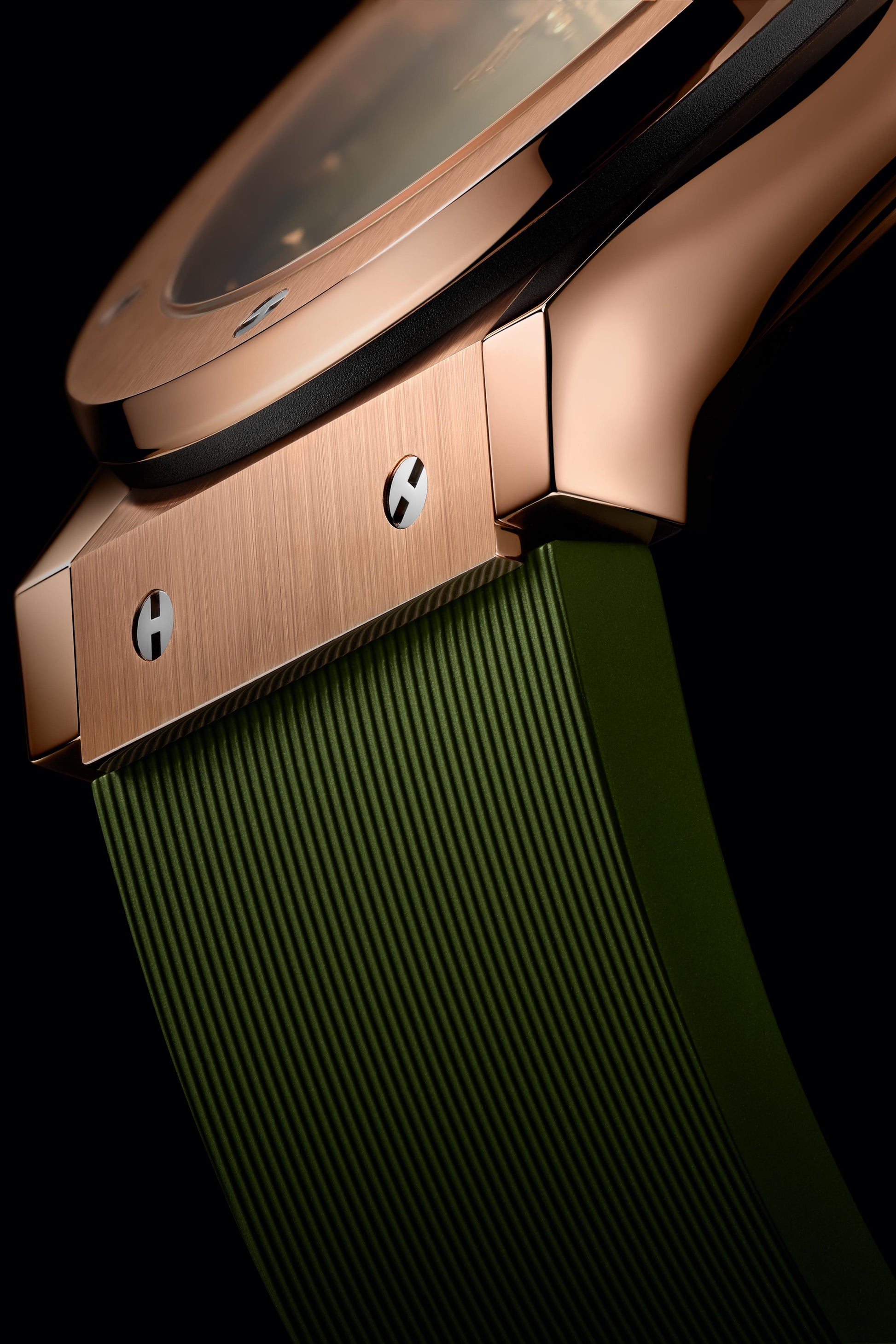 Classic Fusion King Gold Green Watch