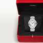 Ballon Bleu 36mm Steel Automatic Silver Guilloché Dial Steel Bracelet Watch